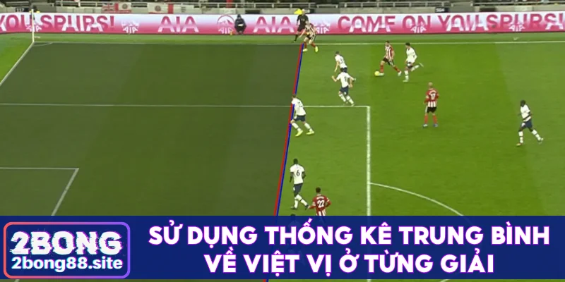 Kèo việt vị và cách đặt cược 99% chiến thắng tại 2Bong 4 Sử dụng thống kê trung bình về chỉ số ở từng giải